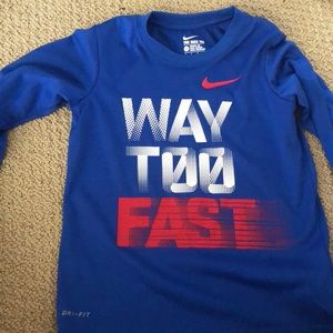 Nike Long Sleeve Tee-Size 7